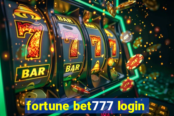 fortune bet777 login